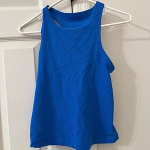 poolside blue lululemon align tank race length